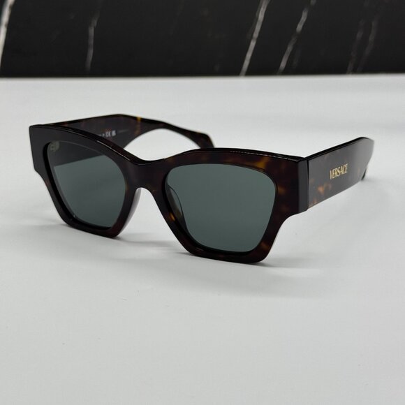 NEW VERSACE VE4492U 108/87 WOMEN SUNGLASSES HAVANA VE4492U 10887 EYEWEAR - Picture 4 of 11